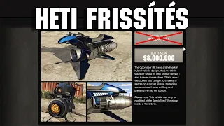 8 MILLIÓ EGY MOTORÉRT?😳 MEGÉRKEZTEK AZ ÚJ ÁRAK!😲 | GTA Online Heti Frissítés