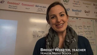 Bridget Webster, French Teacher - Horizon Middle School