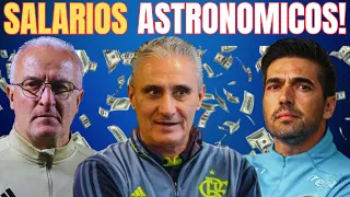 10 Técnicos Mais bem pagos Do Futebol Brasileiro Em 2024💵