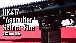 Shooting HK417 Assaulter Full Auto 762mm Rifle