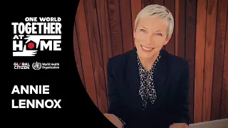 Annie Lennox performs "I Save the World Today" | One World: Together At Home