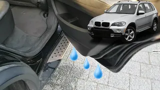 BMW E70 X5 Water Leak From Rear Door DIY Fix