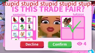 OH NO😭 Trading In Adopt Me😳 GONE WRONG?!