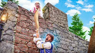 RECRIAMOS A HISTÓRIA DA RAPUNZEL - Shirleyzel | Gabriel e Shirley 2.0