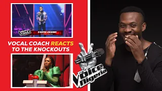 Faith sings Johnny Drille on The Voice Nigeria 2023 Knockouts - [VOCAL COACH DavidB REACTS]