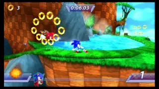 Sonic Rivals (PSP) PlayStation TV Gameplay