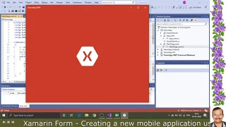 Xamarin Forms: Create First Mobile Application (Android, IOS, UWP)