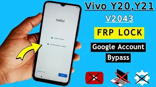 Vivo Y20,Y21 FRP Bypass Android 11 | All Vivo 2024 FRP Unlock Google Account Bypass Wihout Pc