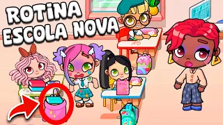 ROTINA DA MANHÃ NO PRIMEIRO DIA DE ESCOLA NOVA | AVATAR WORLD ROTINAS E HISTÓRIAS