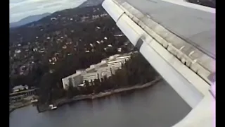 Approaching to Fornebu (FBU) airport - OSLO - Norway 1990