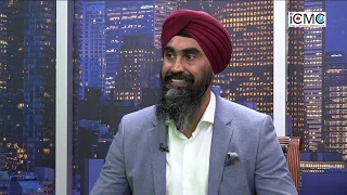 Brampton Municipal Election: Gurpreet Singh Dhillon with Indo-Canadian Media Club