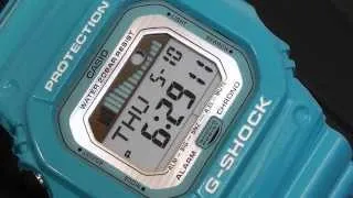 2S Time : CASIO G-Shock G-LIDE World Time Mens Watch GLX 5600A 2DR Moon Data Tide Graph