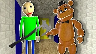 Baldi Chases Us with an Axe in Gmod! Garry's Mod Baldi's Basics Hide and Seek