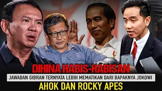 INI BARU MUDA BERBAHAYA !! GIBRAN BIKIN AHOK & BUNG ROCKY MALU, MODAL MASA DEPAN DILEMPAR!