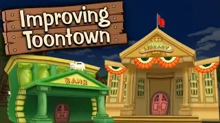 Improving Toontown: Bank & Library