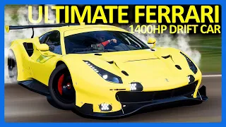 Forza Horizon 5 : The ULTIMATE Ferrari Drift Car!! (FH5 Allstar Car Pack)