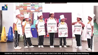 BALANCED DIET SKIT BY GRADE 4  || NATIONAL SCIENCE DAY || RAINBOW CBSE SCHOOL - NELLORE