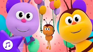 Давайте устроим праздник! | Детские Песни| Любимые насекомые - Bichikids