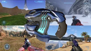 Halo Plasma Pistol Evolution 2001-2021 | Xbox Series X | 4K UHD 60 FPS