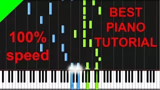ABBA - The Winner Takes It All Piano Tutorial
