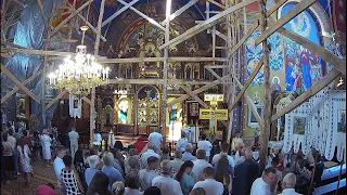 Свята Літургія (10:00) у храмі св. влкмч. Юрія Переможця 7 липня 2022 р. Б.