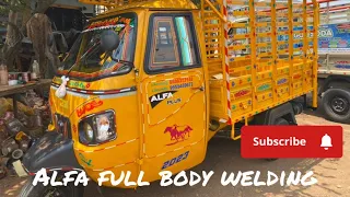 Alfa truck 🛻 auto #welding #painting #stickering work