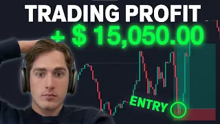 +$15000 Trading EUR/USD - Easy Trading Strategy Explained - EUR/USD Trade Breakdown
