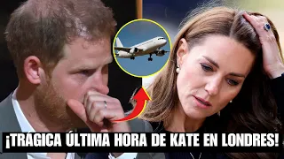 Harry ΝO deja de LLORAR! VA A Inglaterra por Kate Middleton y su CÁNCER! QUIERE ESTAR con Meghan