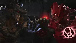 Injustice 2 : Swamp Thing Vs Atrocitus - All Intro/Outros, Clash Dialogues, Super Moves