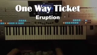 One Way Ticket - Eruption, Instrumental - Cover, eingespielt mit Style auf Tyros 4
