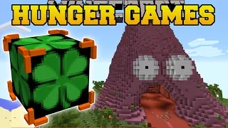 Minecraft: PATRICK VOLCANO HUNGER GAMES - Lucky Block Mod - Modded Mini-Game