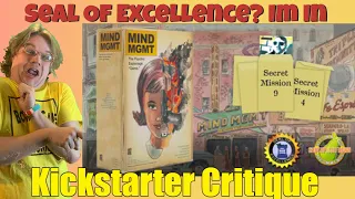 MIND MGMT: Secret Missions - Kickstarter Critique Review