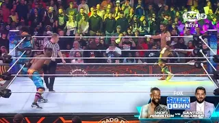 Kofi Kingston Vs Santos Escobar - WWE Smackdown 06/01/2023 (En Español)