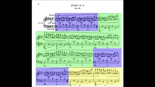 Chopin Etude Op.25 no.2 tutorial (subsections)