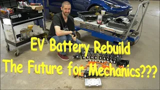 Electric Vehicle EV Battery Rebuild