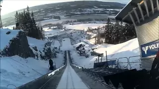 Jurij Tepeš Vikersund from the top to the bottom, Od vrha do dna