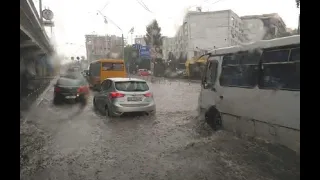 Київ затопило внаслідок сильної зливи