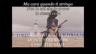 NOVEMBER RAIN - Guns 'n Roses-TESTO e traduzione🎤(with lyrics)♫♫ [1992] ❤Power ballad