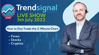 How to Day Trade the 2-Minute Chart - Livestream