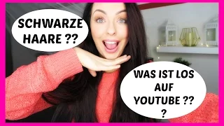 NEUE HAARFARBE ?? SCHWARZE HAARE ? ICH BRAUCH EIN DICKERES FELL |  STYLE AND TALK