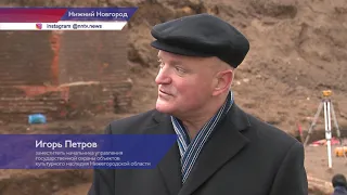 Ведутся раскопки на территории нижегородского кремля