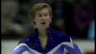 Figure Skating - 1986 - World Championships - Men Free Skate Finals - USSR Alexander Fadeev