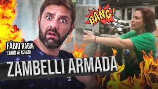 Lula vs Bolsonaro - Zambelli armada - Fábio Rabin - Comédia Stand Up