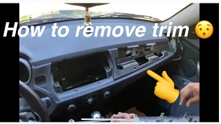 How to remove BMW Z4 interior trim (2003-2008) E85
