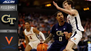 Georgia Tech vs. Virginia Full Game | 2021-22 ACC Men’s Basketball