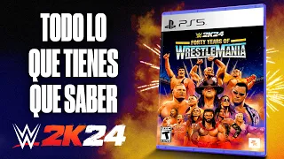 WWE 2K24: GAMEPLAY, MODOS DE JUEGO, FECHA, PLATAFORMAS, EDICIONES, PORTADAS, TIPOS DE COMBATE y más!