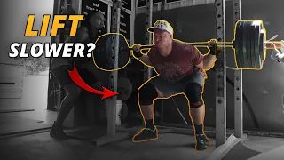 Does Lifting SLOW Actually Build MORE Muscle?