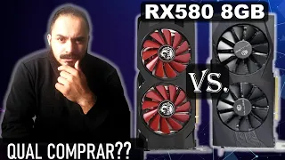 RX 580 8GB -  COMPARAÇÃO INTERNA  SOYO VS MLLSE - TROCA DE PASTA TÉRMICA - P.J.&.P