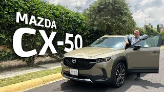 Toda la tecnología de la Mazda CX-50: sorprendente.