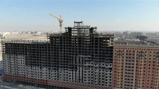 ЖИЛОЙ КОМПЛЕКС "GREEN PLAZA" (г.Актау, Казахстан, Каспийское море), 17 Января 2020г